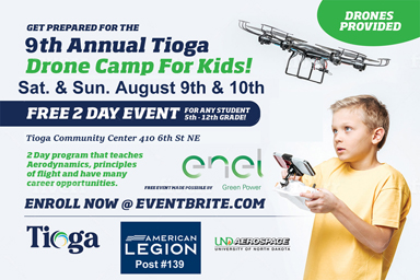 9th Annual Drone Camp For Kids Set For August 9-10