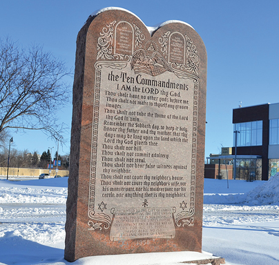 ND House Bill 1145 Sparks Debate Over Displaying The Ten Commandments In Schools