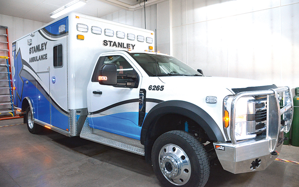 Stanley Ambulance Has A New Rig In Service