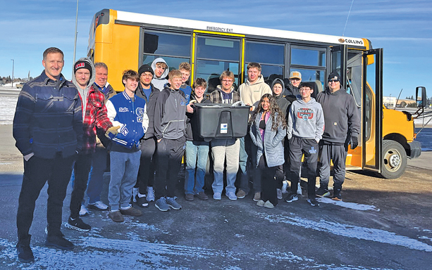 Blue Jays Donate To Winter Refuge