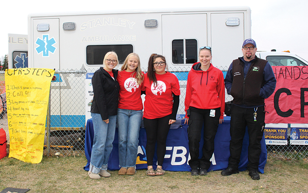 Stanley FBLA Hosts CPR Demonstration