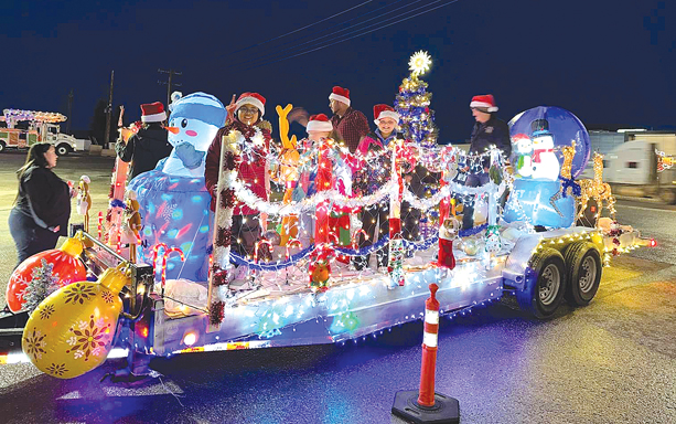 New Town Celebrates With Parade Of Lights