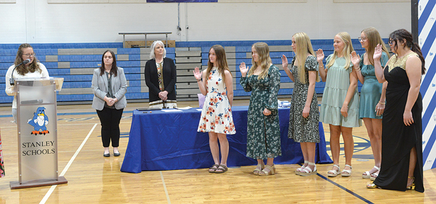 Honor Society Members Inducted