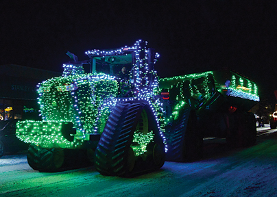 Parade Of Lights Kicks Off Holiday Season In Stanley