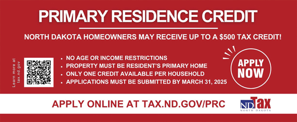 Primary Residence Credit Application Deadline Is March 31