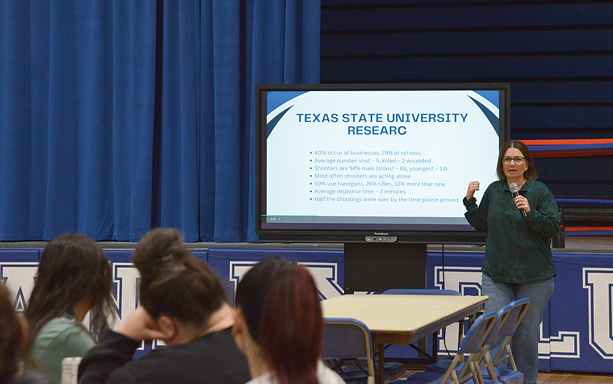 Staff Participates In Response Training