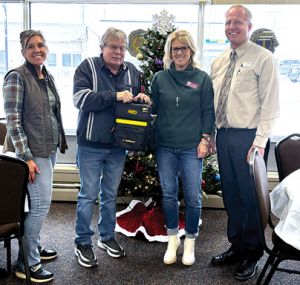 Golden Age Club Receives AED