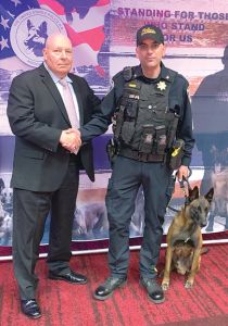 K9 Bodhi Earns Top Dog Honors