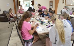 BIO Girls In Stanley Completes Service Project