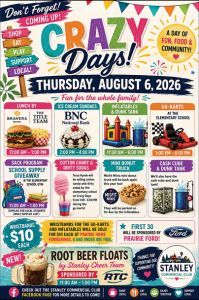 Crazy Days Returns This Thursday