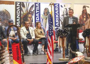 Armstrong, Strinden Stress Importance Of State-Tribal Partnerships In Meeting With MHA Nation Leaders