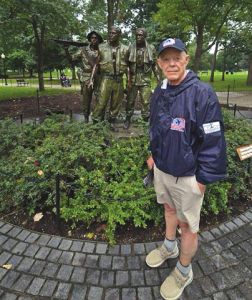 Schunke Takes Honor Flight