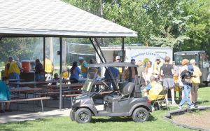 Lions Hold First Summer BBQ