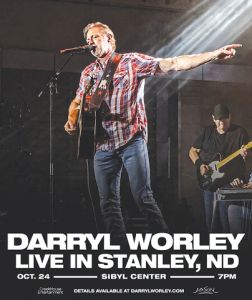 Darryl Worley To Perform At Sibyl Center